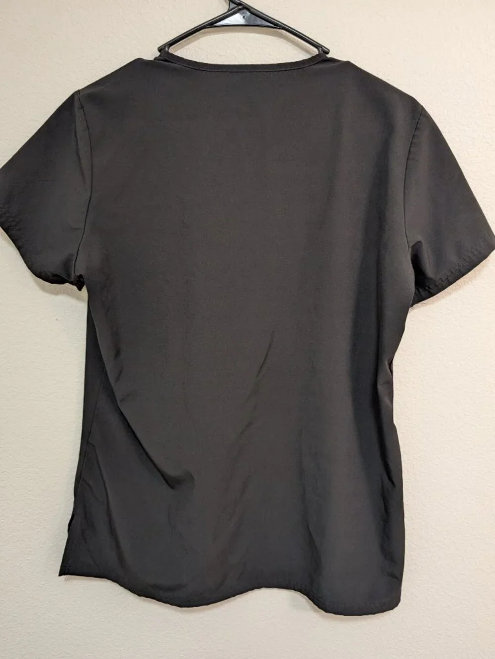 Monarch Women's Black Scrub Top Size M